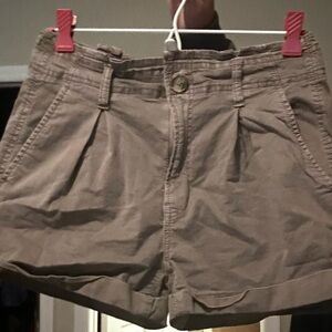 Green/gray American Eagle Cargo Shorts